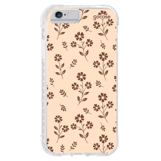 Capinha para celular  Brown Daisy Garden