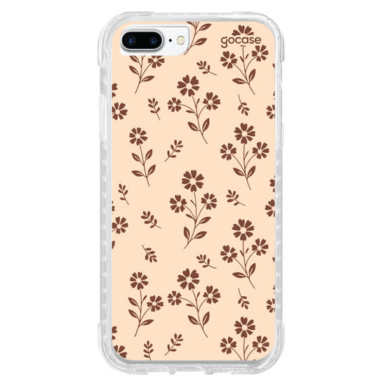 Capinha para celular  Brown Daisy Garden