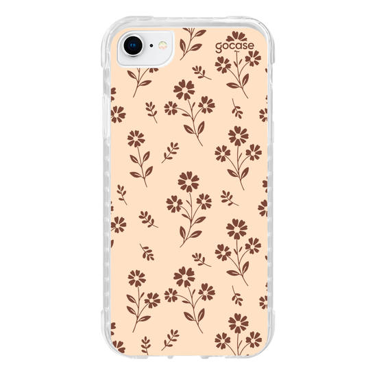Capinha para celular  Brown Daisy Garden
