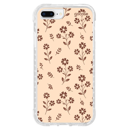 Capinha para celular  Brown Daisy Garden