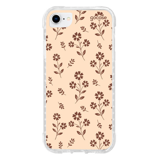 Capinha para celular  Brown Daisy Garden