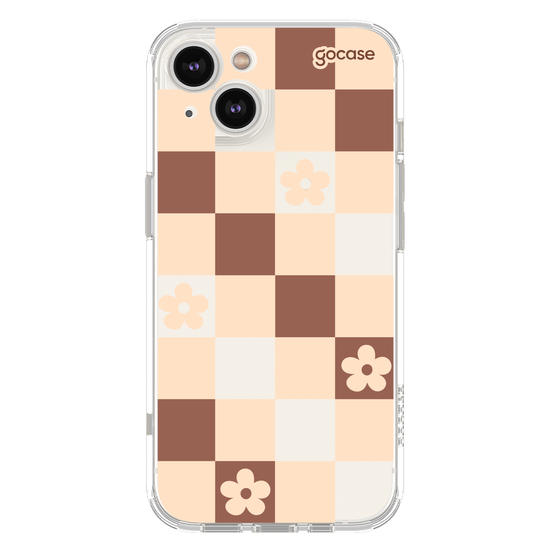  Brown Flower Tiles