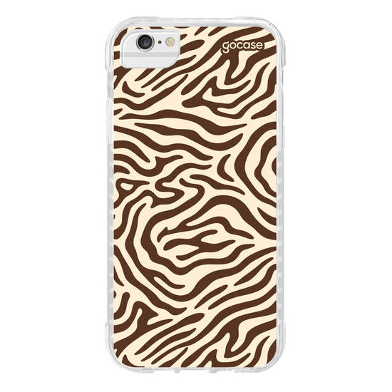 Capinha para celular  Brown Zebra