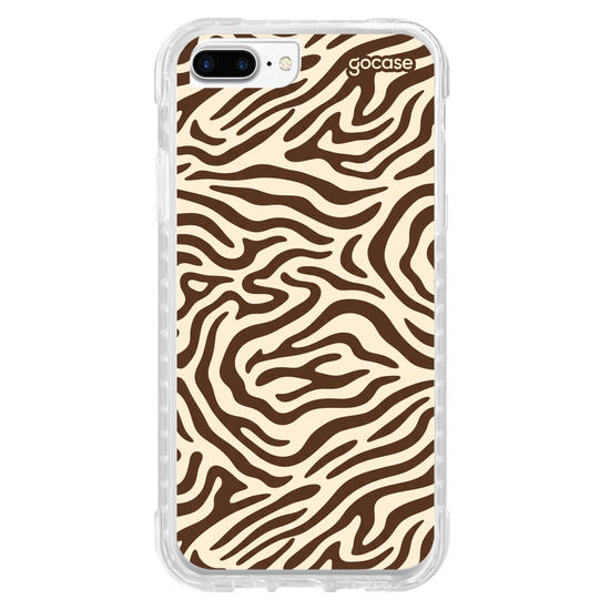 Capinha para celular  Brown Zebra