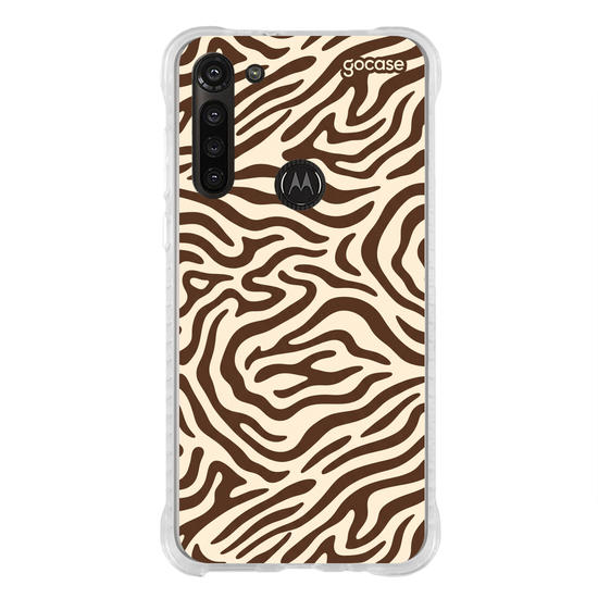 Capinha para celular  Brown Zebra