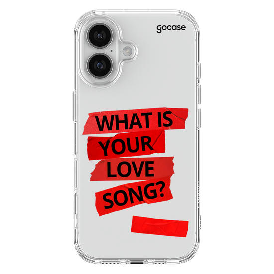 Capinha para celular  What Is Your Love Song