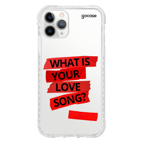 Capinha para celular  What Is Your Love Song
