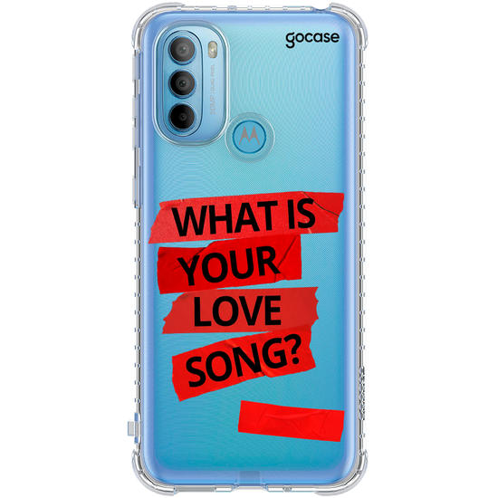 Capinha para celular  What Is Your Love Song