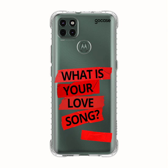 Capinha para celular  What Is Your Love Song