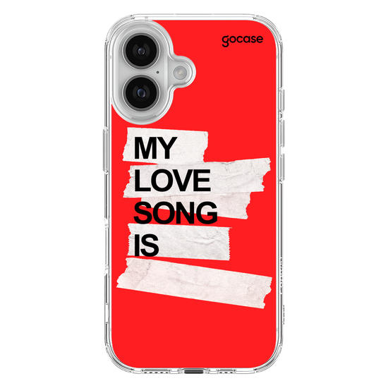 Capinha para celular  My Love Song Is...
