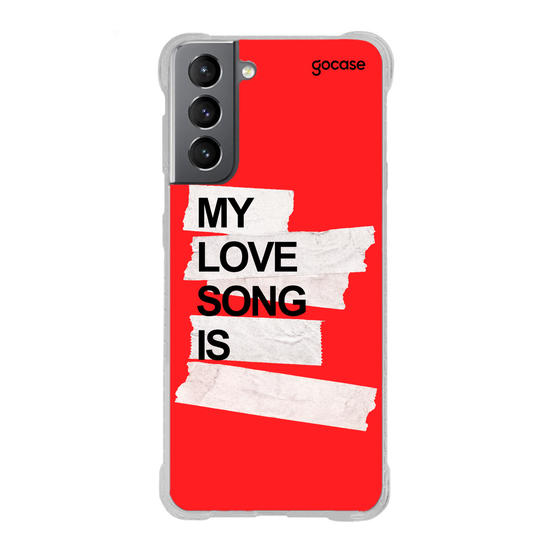 Capinha para celular  My Love Song Is...
