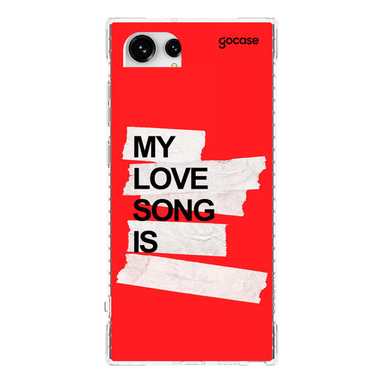 Capinha para celular  My Love Song Is...