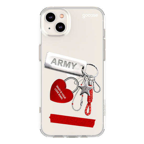 Capinha para celular  Army's Charms