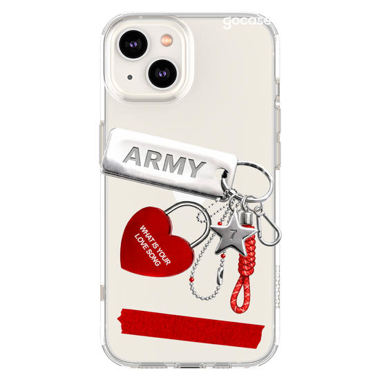 Capinha para celular  Army's Charms