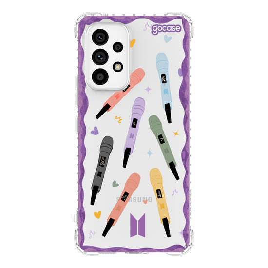 Capinha para celular Microfones