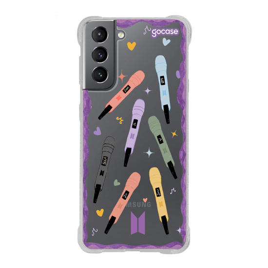 Capinha para celular Microfones