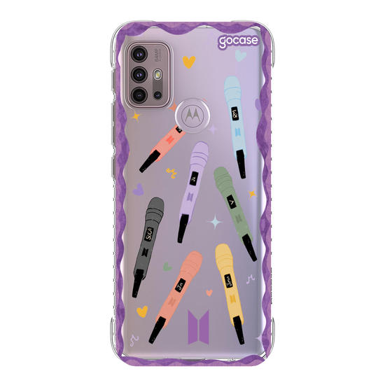Capinha para celular Microfones