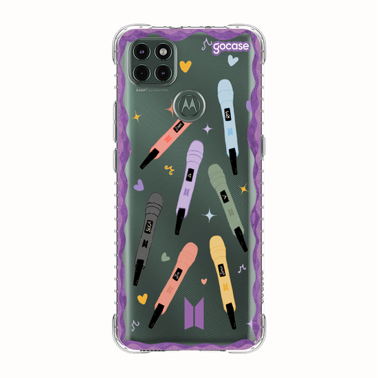 Capinha para celular Microfones