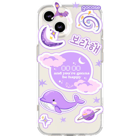 Capinha para celular Zero o'clock stickers