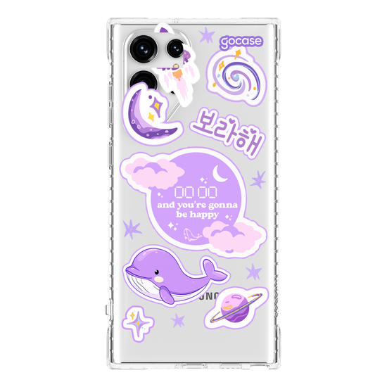 Capinha para celular Zero o'clock stickers