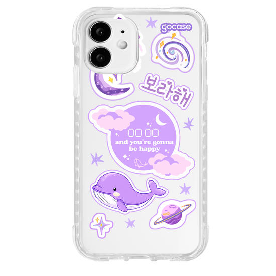 Capinha para celular Zero o'clock stickers