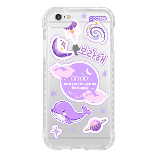Capinha para celular Zero o'clock stickers