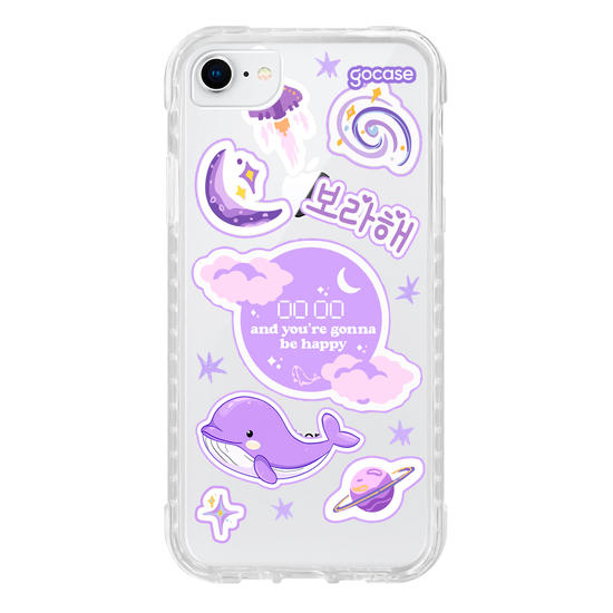 Capinha para celular Zero o'clock stickers