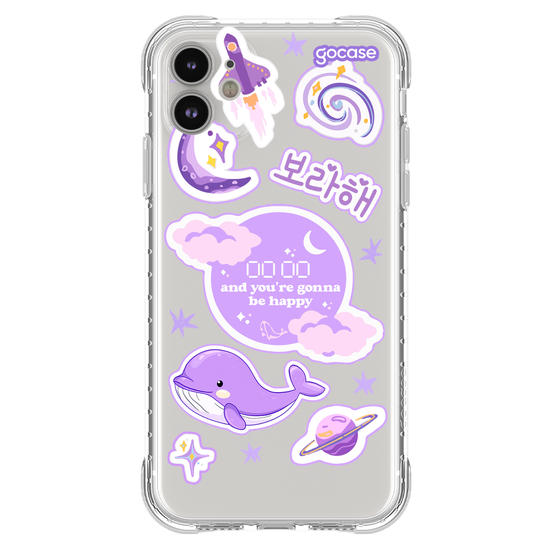 Capinha para celular Zero o'clock stickers