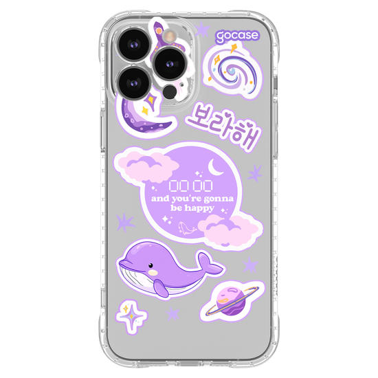 Capinha para celular Zero o'clock stickers