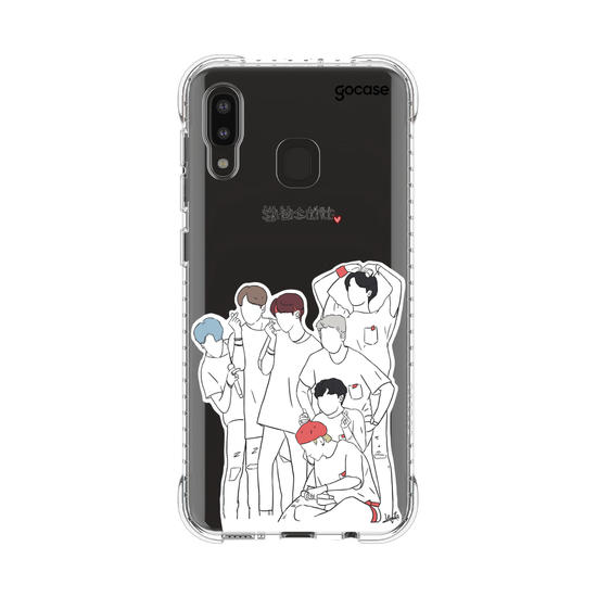 Capinha para celular Love Bangtan