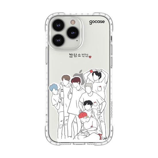 Capinha para celular Love Bangtan