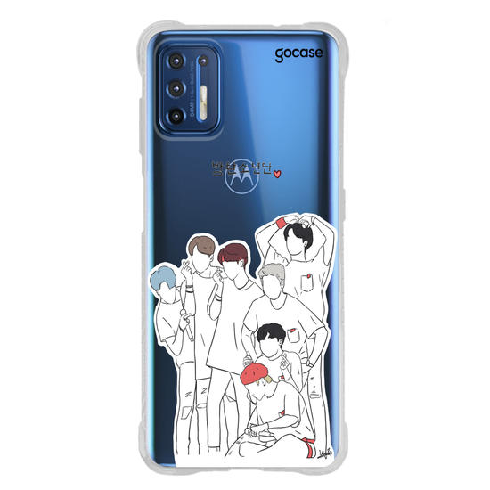 Capinha para celular Love Bangtan