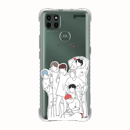 Capinha para celular Love Bangtan
