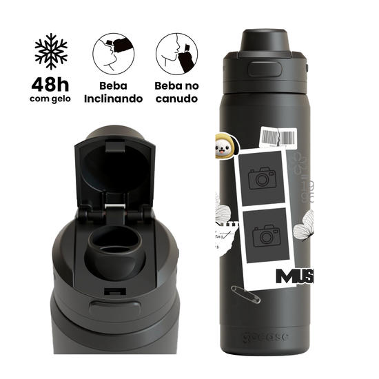 Garrafa Térmica Flip Pro - Bangtan Core - Jimin