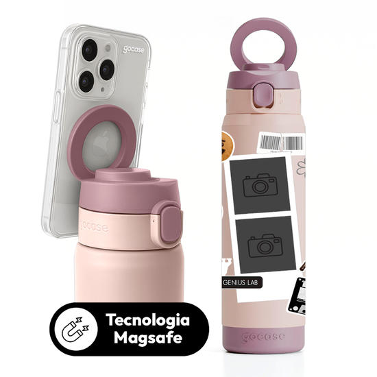 Garrafa Térmica Magsafe + Ebook -   Bangtan Core - Suga