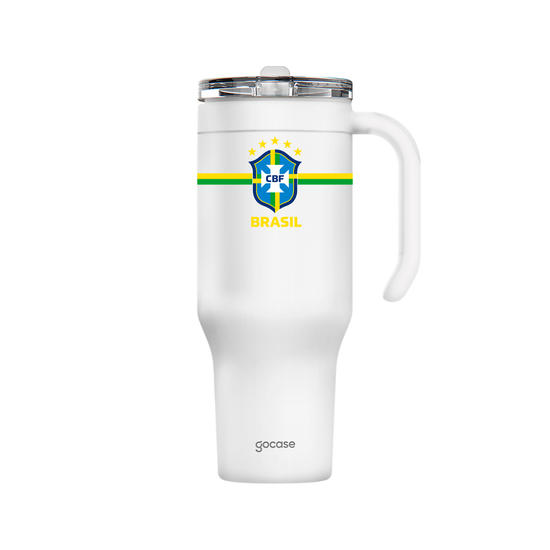Copo Térmico Life - CBF - Brasil Core