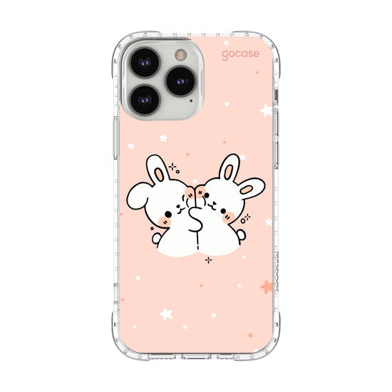 Capinha para celular  Coelhinhos Amorosos