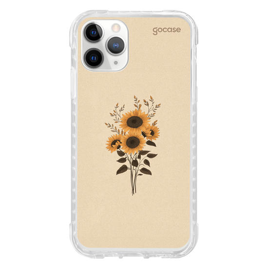 Capinha para celular  Buquê de Girassóis