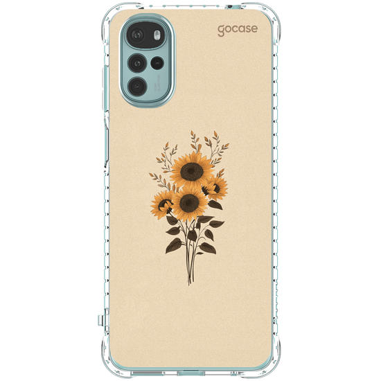Capinha para celular  Buquê de Girassóis