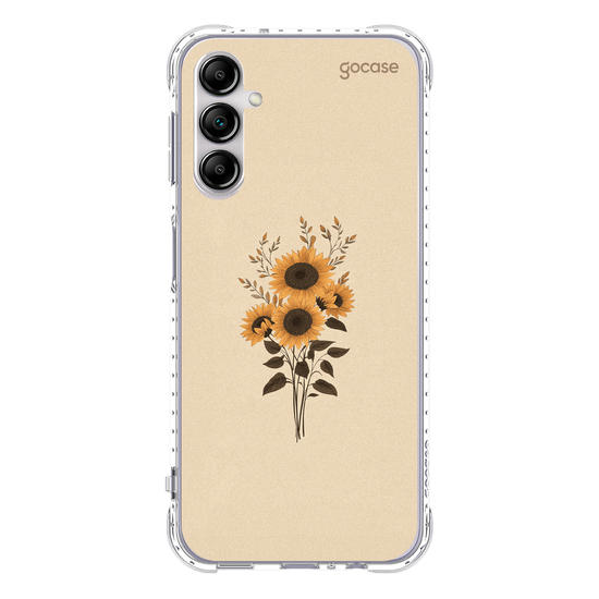 Capinha para celular  Buquê de Girassóis