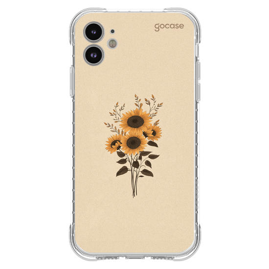 Capinha para celular  Buquê de Girassóis