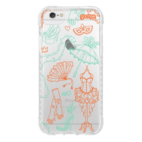 Capinha para celular  Burlesque Showgirl Elements