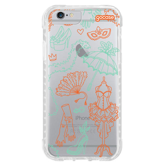 Capinha para celular  Burlesque Showgirl Elements