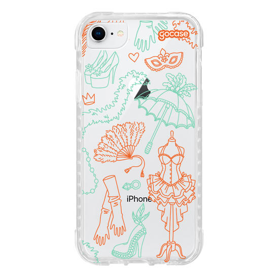 Capinha para celular  Burlesque Showgirl Elements