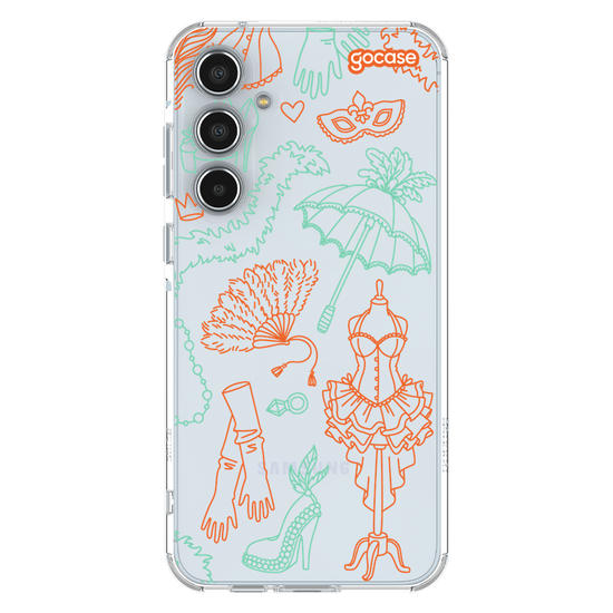 Capinha para celular  Burlesque Showgirl Elements