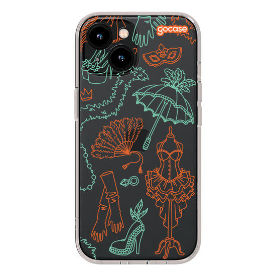 Capinha para celular  Burlesque Showgirl Elements