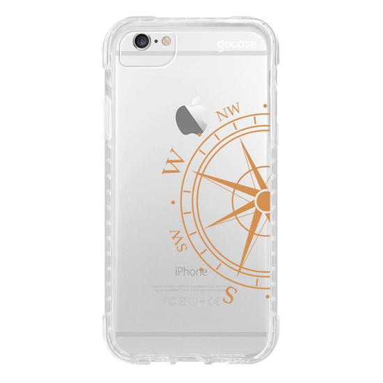 Capinha para celular Bússola Clean