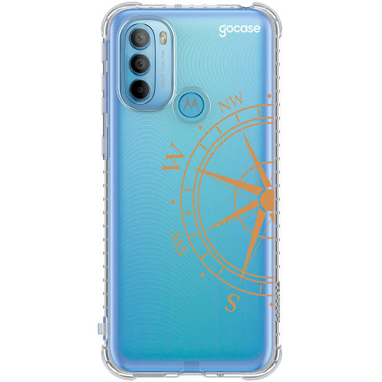 Capinha para celular Bússola Clean