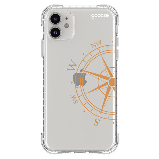 Capinha para celular Bússola Clean