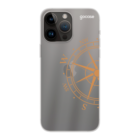 Compass Clean Phone Case